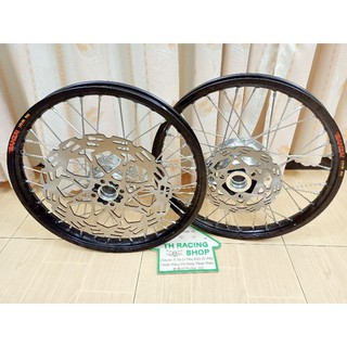 BÁNH CĂM RAIDER SATRIA NIỀNG BANZAI MÀU ĐEN TẶNG KÈM THEO 2 ĐĨA GẮN VỪA NHƯ ZIN KHÔNG CHẾ ĐÃ RÚT CĂM