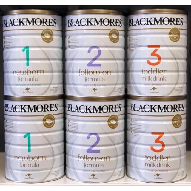 Sữa Blackmores số 1,2,3 nội địa Úc