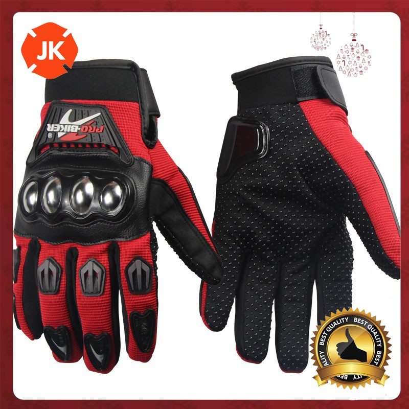 GĂNG TAY THỂ THAO PROBIKER &amp; SPORTS DÀI NGÓN GÙ INOX BẢO VỆ TAY BẠN KHỎI CHẤN THƯƠNG
