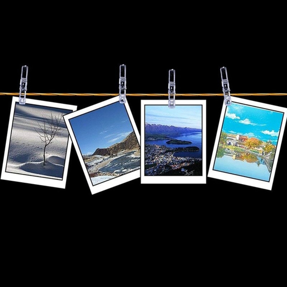 Set 20/50/100 kẹp nhựa phơi quần áo chống gió tiện dụng