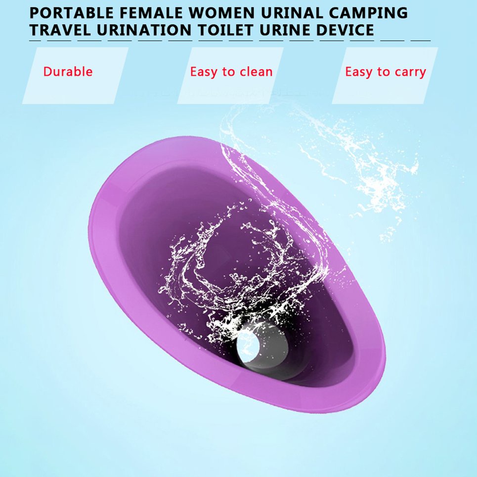 Universal Portable Female Urinal Outdoor Camping Hiking Travel Reusable