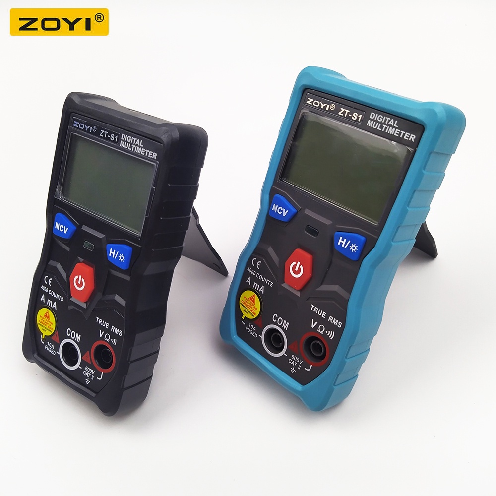 Đồng hồ vạn năng điện tử ZOYI ZT-S1 đồng hồ đa năng kỹ thuật số màn hình LCD