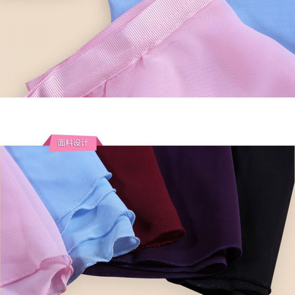 CACTU Girls Dance Dress Clothing Chiffon Tutu Skirt Women Wrap Fashion Skate Ballet/Multicolor | BigBuy360 - bigbuy360.vn