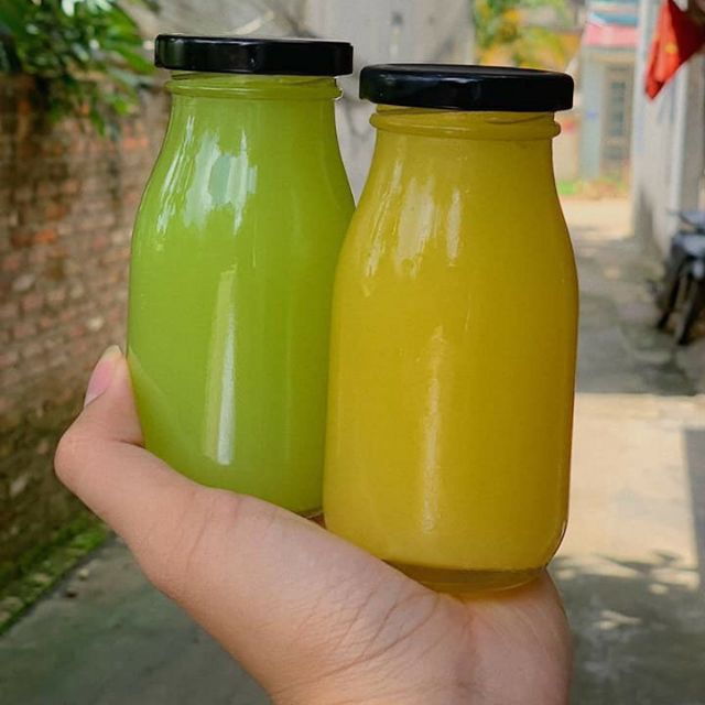 Chai thủy tinh đựng sữa hạt 250ml