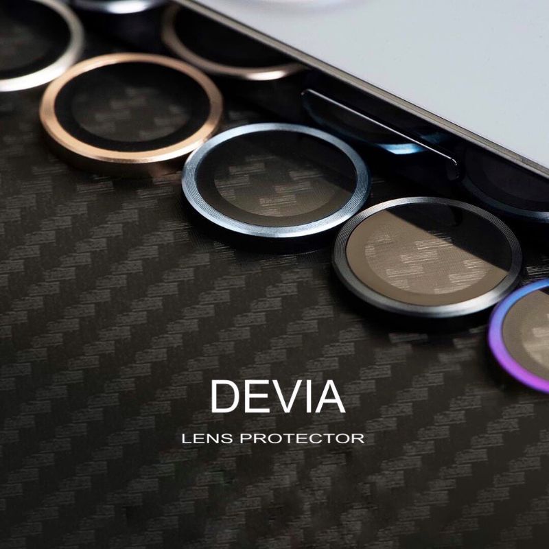 Khung bảo vệ camera DEVIA cao cấp siêu cứng chống xước tuyệt đối cho ip 13 mini/ 13 /13pro/13promax