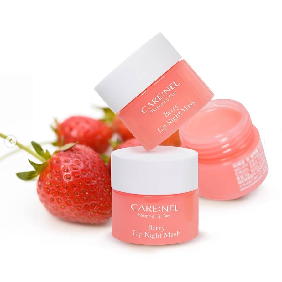 Mặt nạ ngủ môi giúp cấp ẩm, tẩy tế bào chết và chống lão hoá môi Care:nel Sleeping Lip Care Lip Night Mask 5g