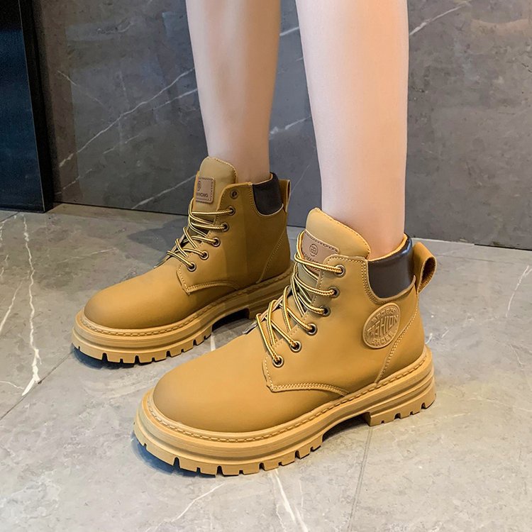 Bốt, boots cổ thấp buộc dây khâu đế phối da xịn 2022, 2023 Full box