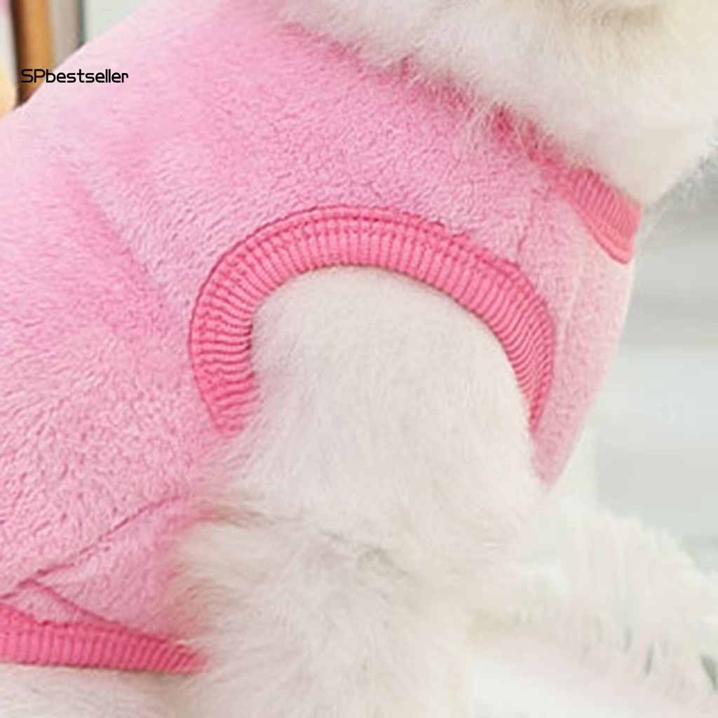 Áo không tay giữ ấm dễ thương cho thú cưng