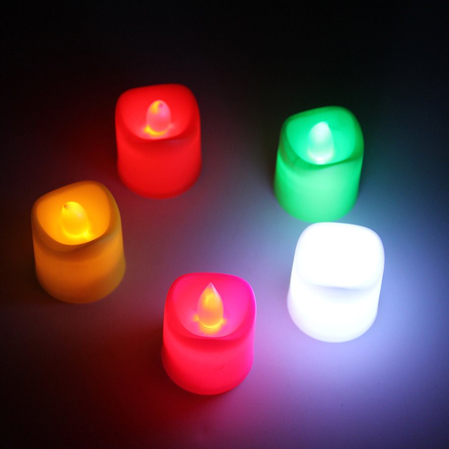 Đèn LED hình cây nến sáng nhấp nháy bằng pin