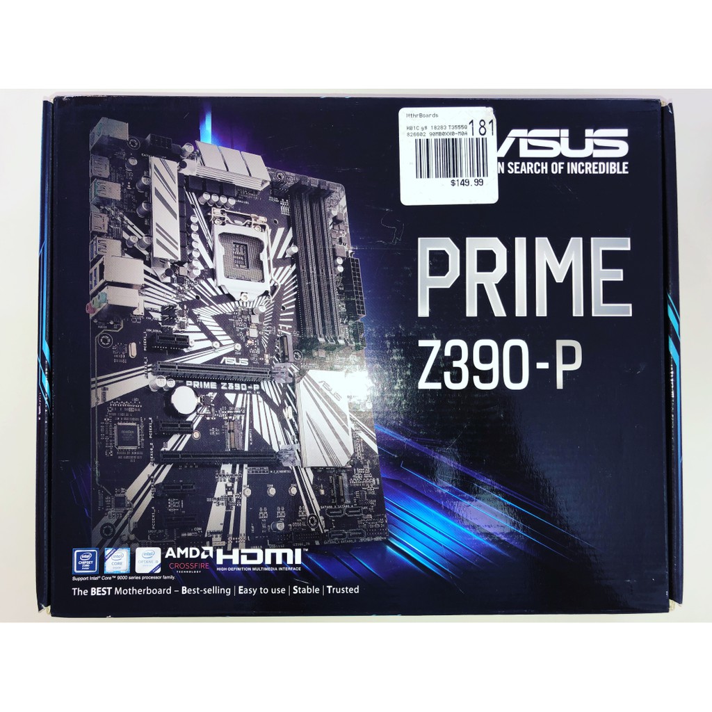 Mainboard (Bo Mạch Chủ) ASUS PRIME Z390-P LGA 1151 ATX