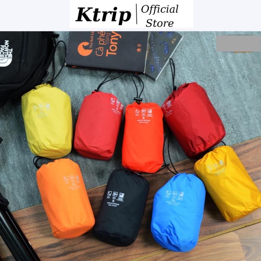 12.12 Áo Gió 1 Lớp Chống Nước Cao Cấp TNF, Thiết Kế Nhỏ Gọn, Có Bigsize (50-130kg)- Bảo Hành 12 tháng