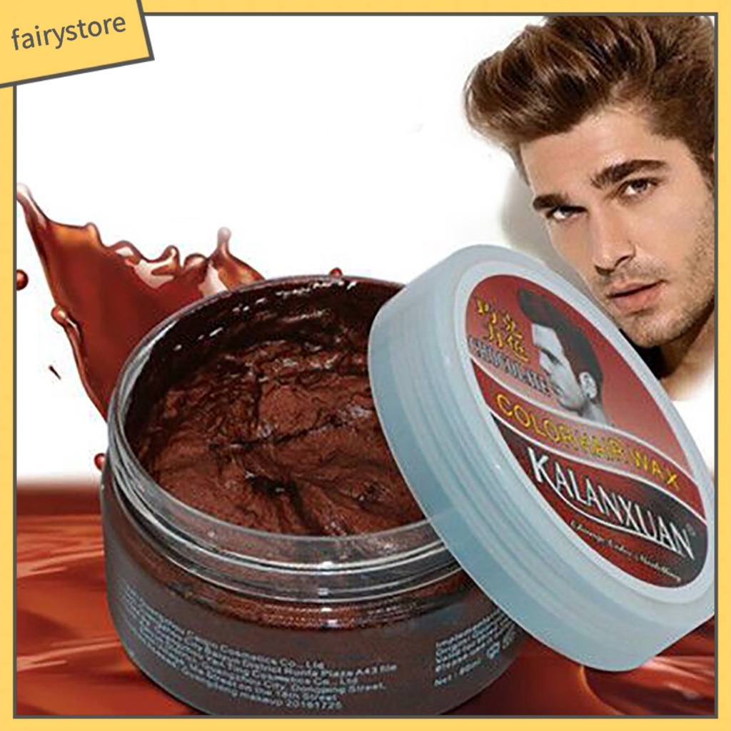 Sáp vuốt tạo kiểu và nhuộm màu tóc tạm thời dung tích 120g dành cho nam và nữ