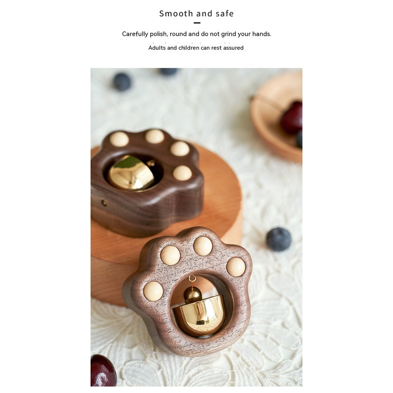 Chuông Gió Treo Cửa Trang Trí Hình Chân Mèo Dễ Thương Phong Cách Nhật Bản