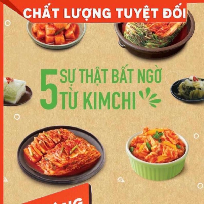 Kim Chi Cải Thảo Cây Ông Kim's Bibigo 1kg