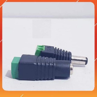 [Loại 1] Combo 10 Jack DC Vặn Vít Đực/ Cái (dùng thi công lắp đặt camera)