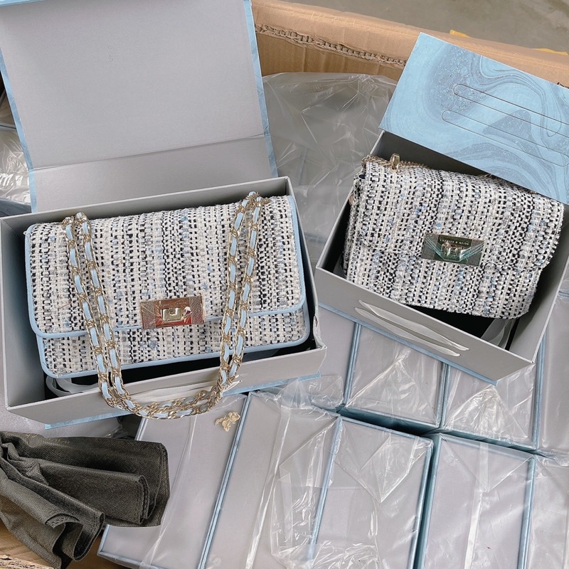 Túi CK dạ fullbox nam châm nguyên seal size 22