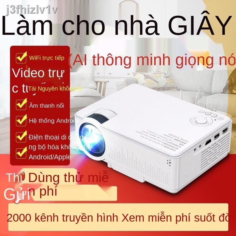 [bán chạy]Máy chiếu điện thoại di động Ruishida Guangmi nhà tường không dây phòng ngủ nhỏ độ nét cao rạp hát gia đình th