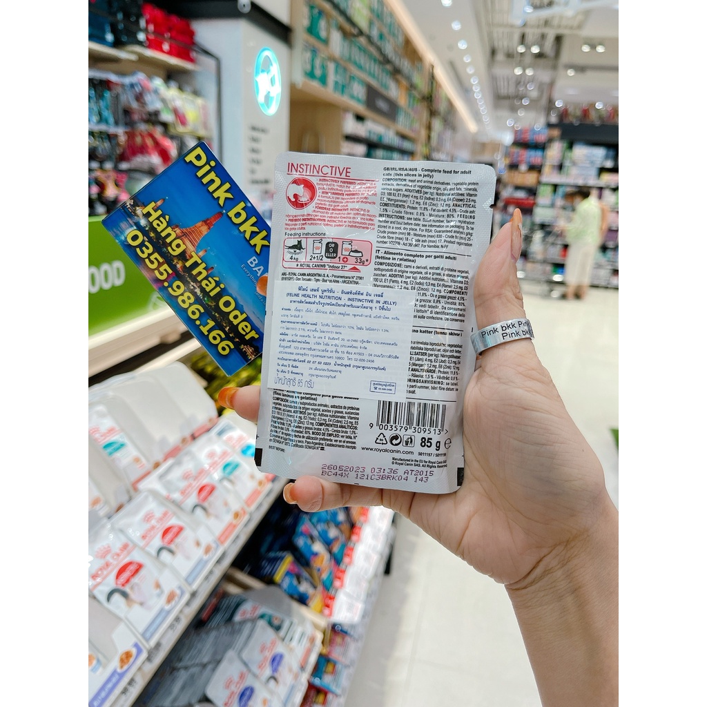 Pate ROYAL CANIN 85g TRỌN BỘ 24 vị * ĐƯỢC CHỌN VỊ THEO NHU CẦU.