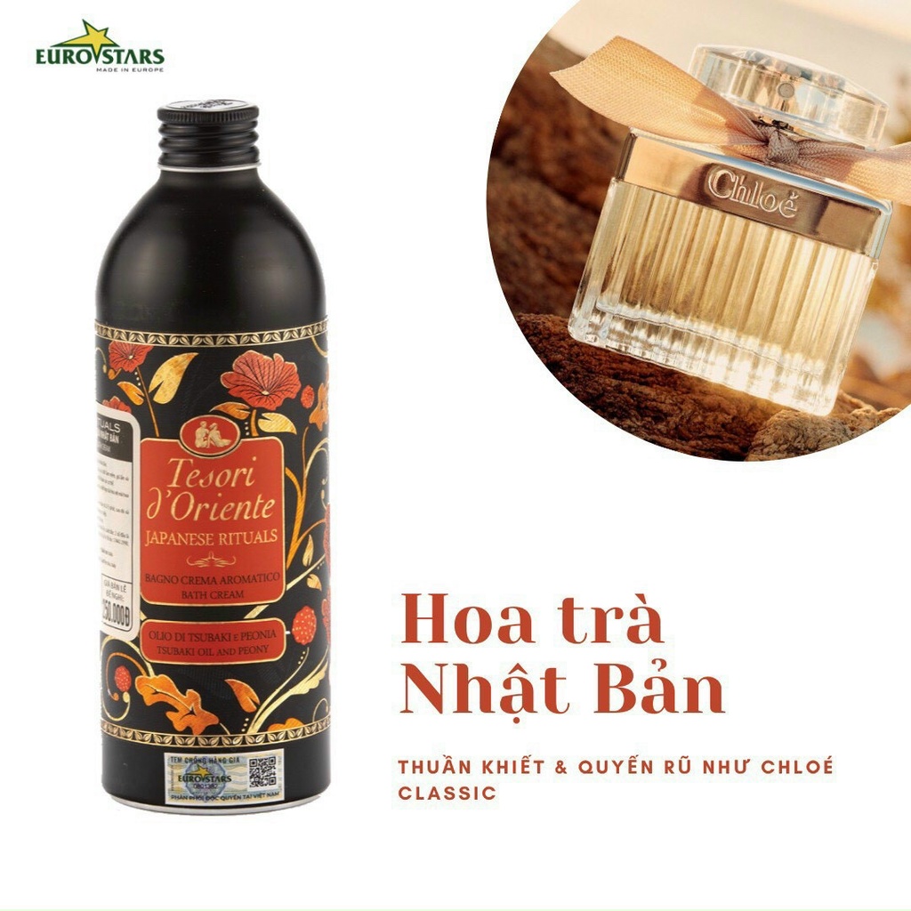 Sữa tắm nước hoa Tesori d'Oriente 500ml