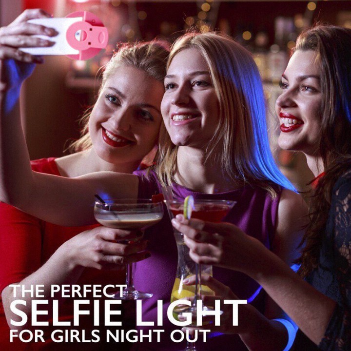 Đèn LED SELFIE Hỗ Trợ Chụp Sáng Tự Sướng Live Stream