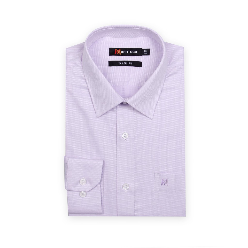 Áo sơ mi nam Khatoco tay dài họa tiết mã A1MD388T1-THMK018-2005-D | BigBuy360 - bigbuy360.vn