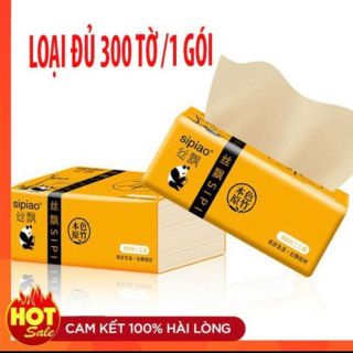 [LOẠI 300 Tờ/Gói x 30 Gói ] 30 Gói Giấy Ăn Gấu Trúc (Chính Hãng) GIÁ BÁN BUÔN