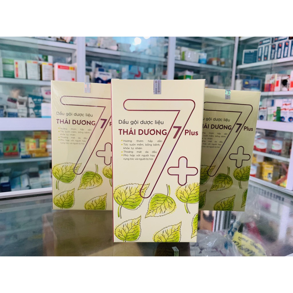 Dầu gội dược liệu Thái Dương 7plus chai to 250ml | BigBuy360 - bigbuy360.vn