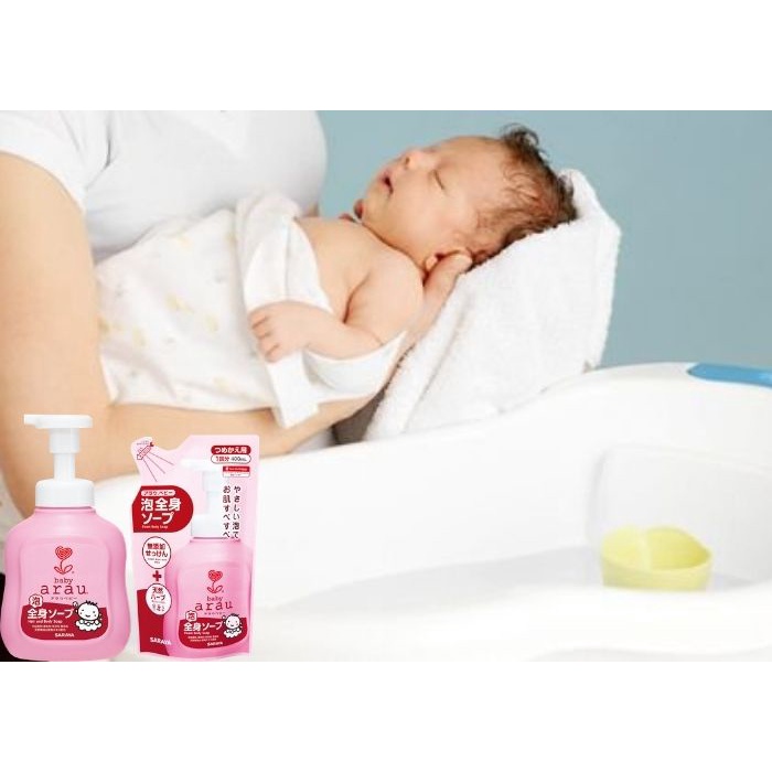 Sữa Tắm Gội Thảo Mộc Arau baby 450ml