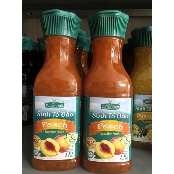 Sinh tố Golden Farm 1L Hương Đào