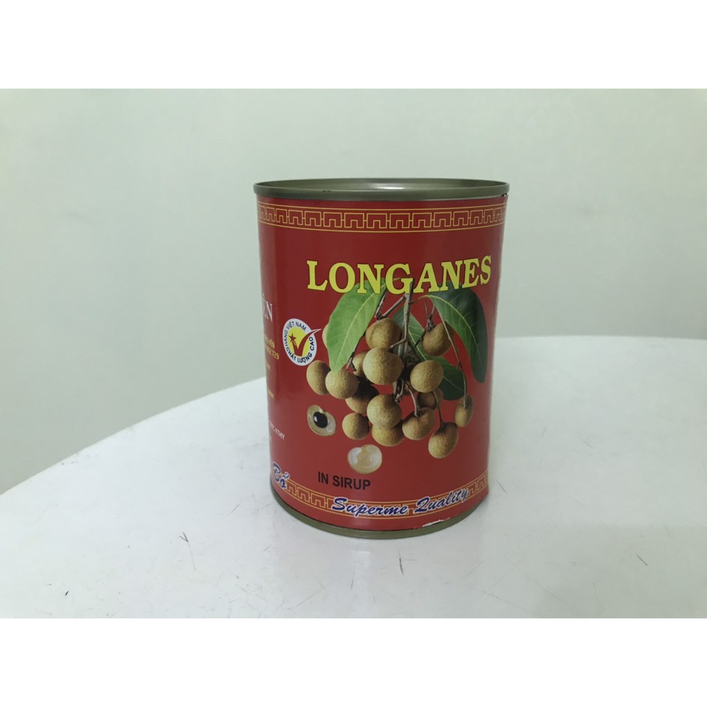 Nhãn Ngâm Đóng Lon 565G