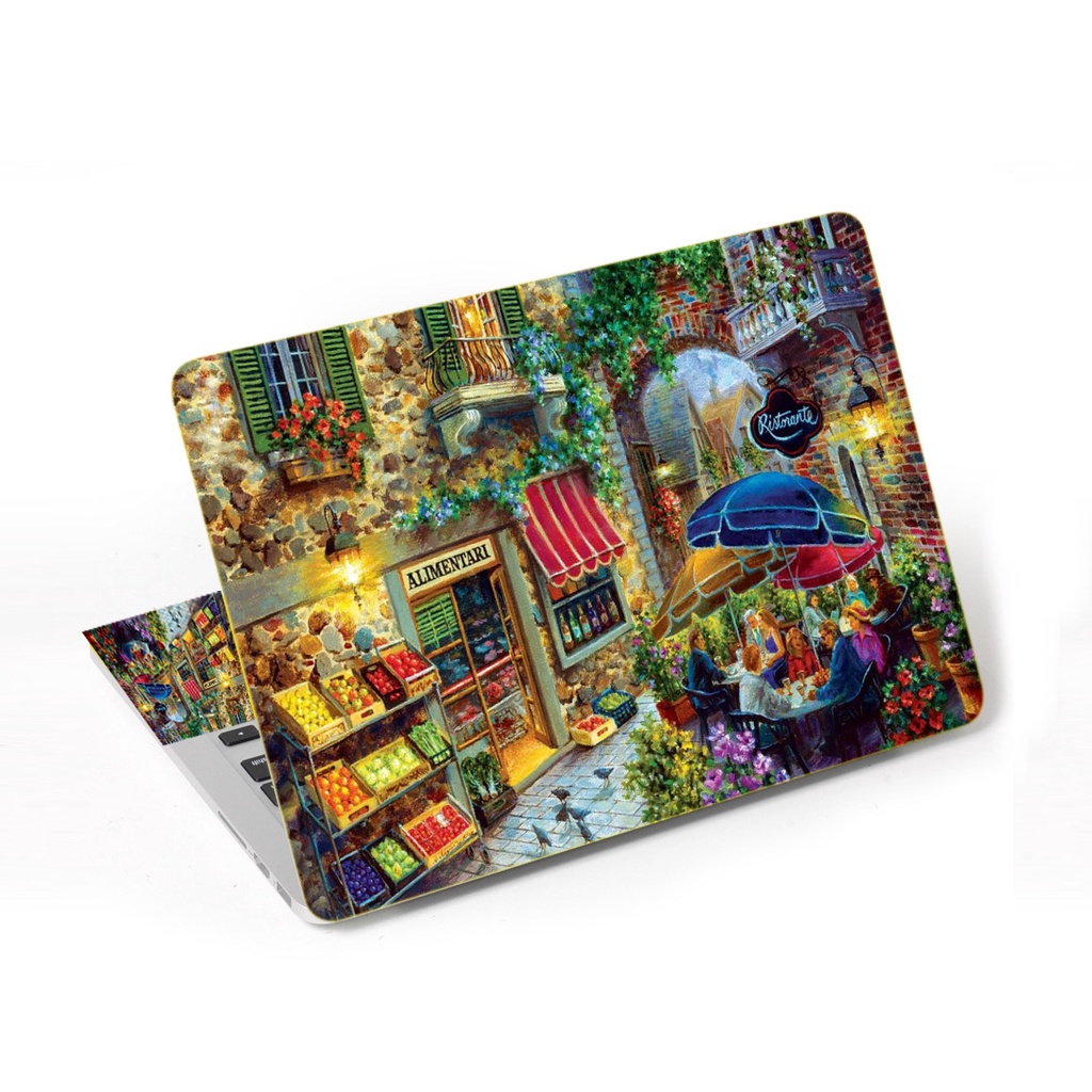 Tấm Dán Decal Skin Hình Trang Trí Laptop Nghệ Thuật LTNT - 1160