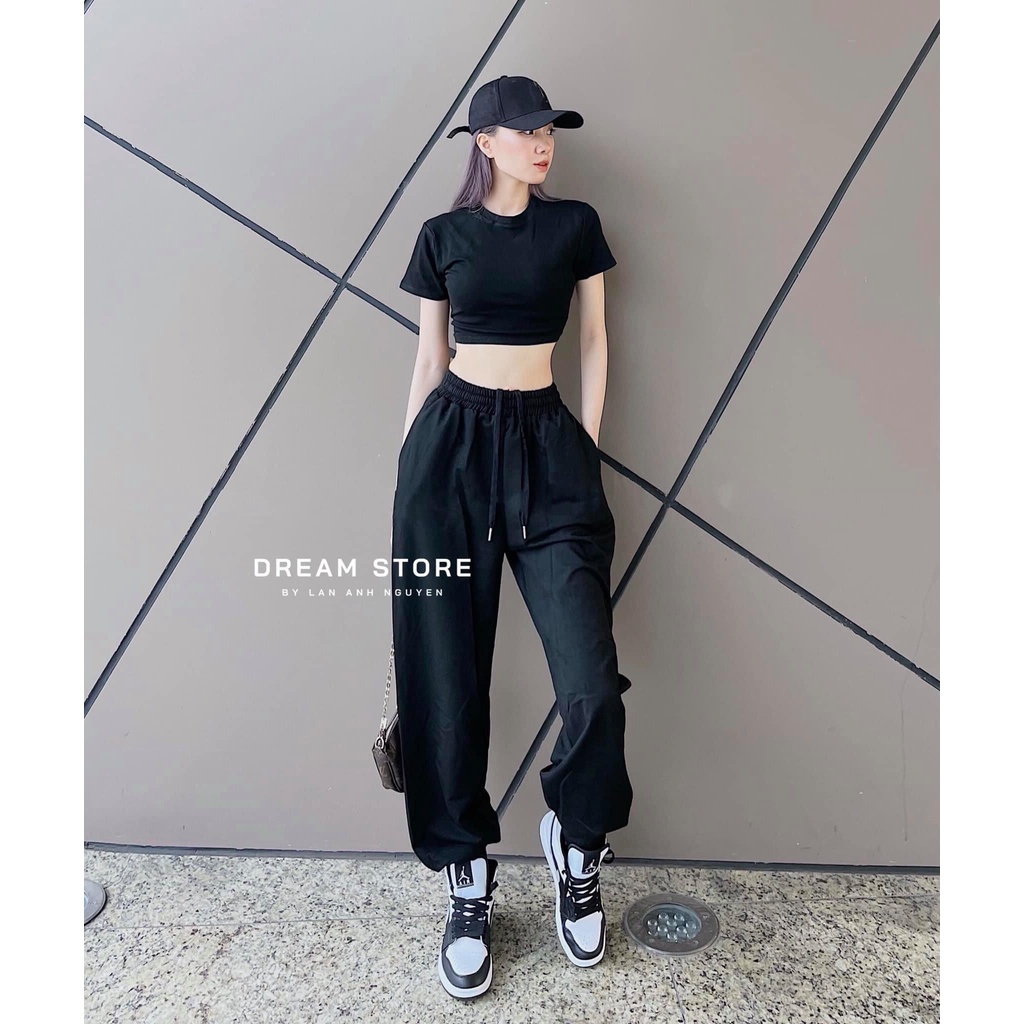 Quần ống rộng nữ Bigsize quần jogger thể thao phong cách Ulzzang Bigclothes 35-75KG QJ310 | BigBuy360 - bigbuy360.vn