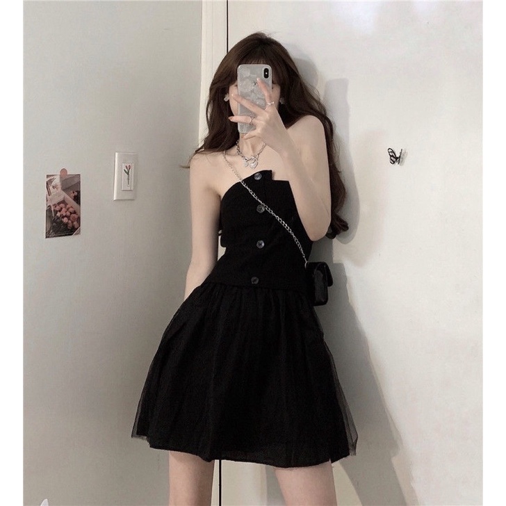 Đầm/Váy xoè đuôi phong cách hàn quốc | BigBuy360 - bigbuy360.vn