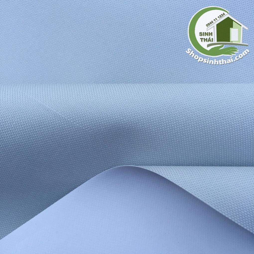 Vải bố PVC màu xám khói, xám nhạt - vải may balo túi xách
