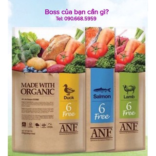 Thức ăn hạt hữu cơ cho chó mọi lứa tuổi ANF ORGANIC