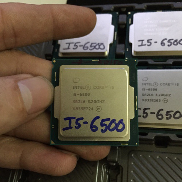 cpu i5 6500, i5 6400, i5 7500, i5 7400 hàng cũ