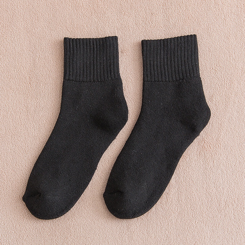 Vớ WAFNHA D016 vải dày ấm áp thời trang đơn giản cho nữ