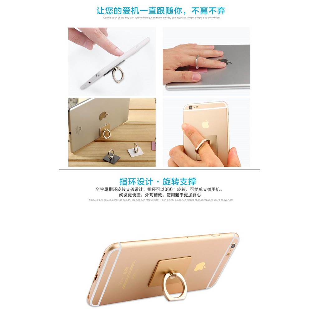 Giá Đỡ Điện Thoại Hình Chiếc Nhẫn