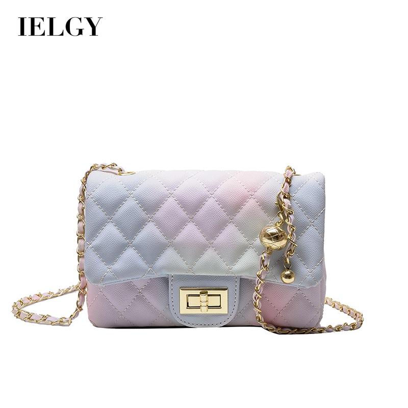IELGY fresh color crossbody shoulder bag