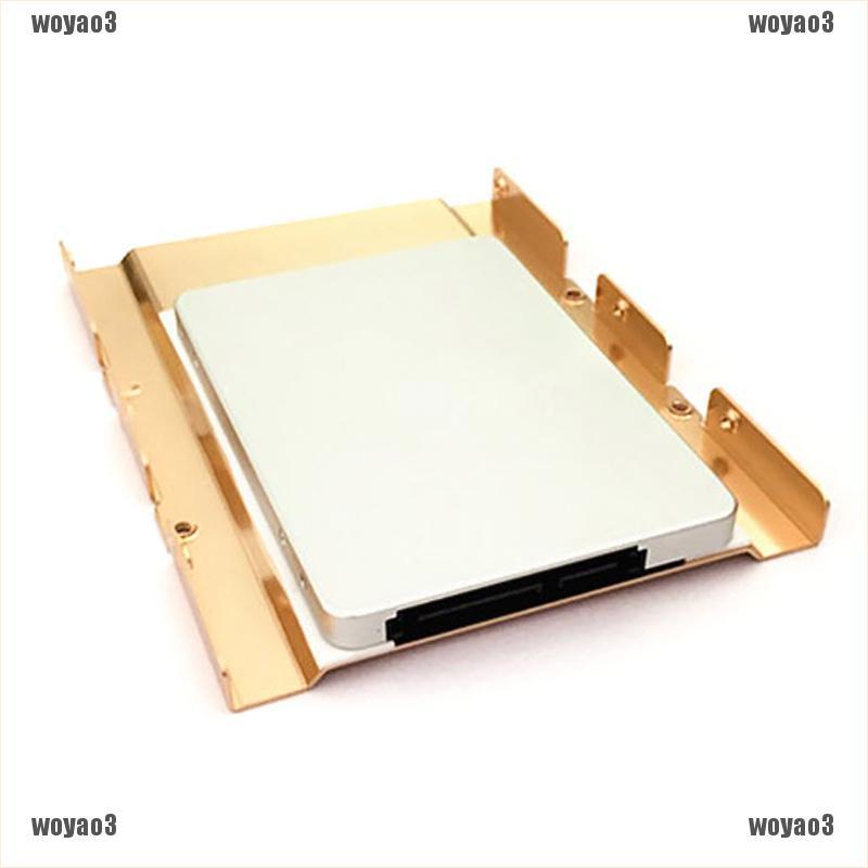 [Mine] 2.5 inch to 3.5 inch SSD HDD Adapter Bracket Metal Mounting Kit Bracket