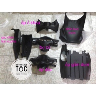 Combo full bộ nhựa đen nhám 8 món AB 2007-2010