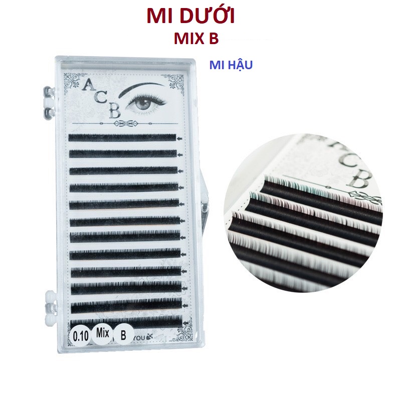 MI KHAY MIX B ,DÙNG NỐI MI DƯỚI,MI ACB. Phụ Liệu Mi Hậu