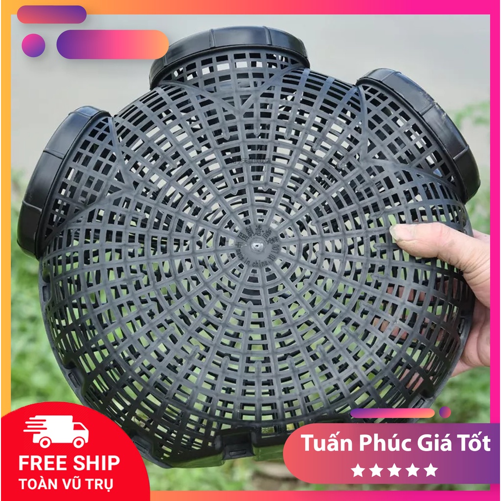 RỌ BẮT LƯƠN CÁ 3 CỬA - LỒNG BẪY BẮT LƯƠN, TÔM CÁ 3 CỬA KHÔNG LỖI THOÁT