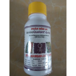 Phân bón lá AminoQuelant -Zn/Mn - chai 100 ml