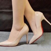 Cao got Calla  đế đỏ màu nude 9p