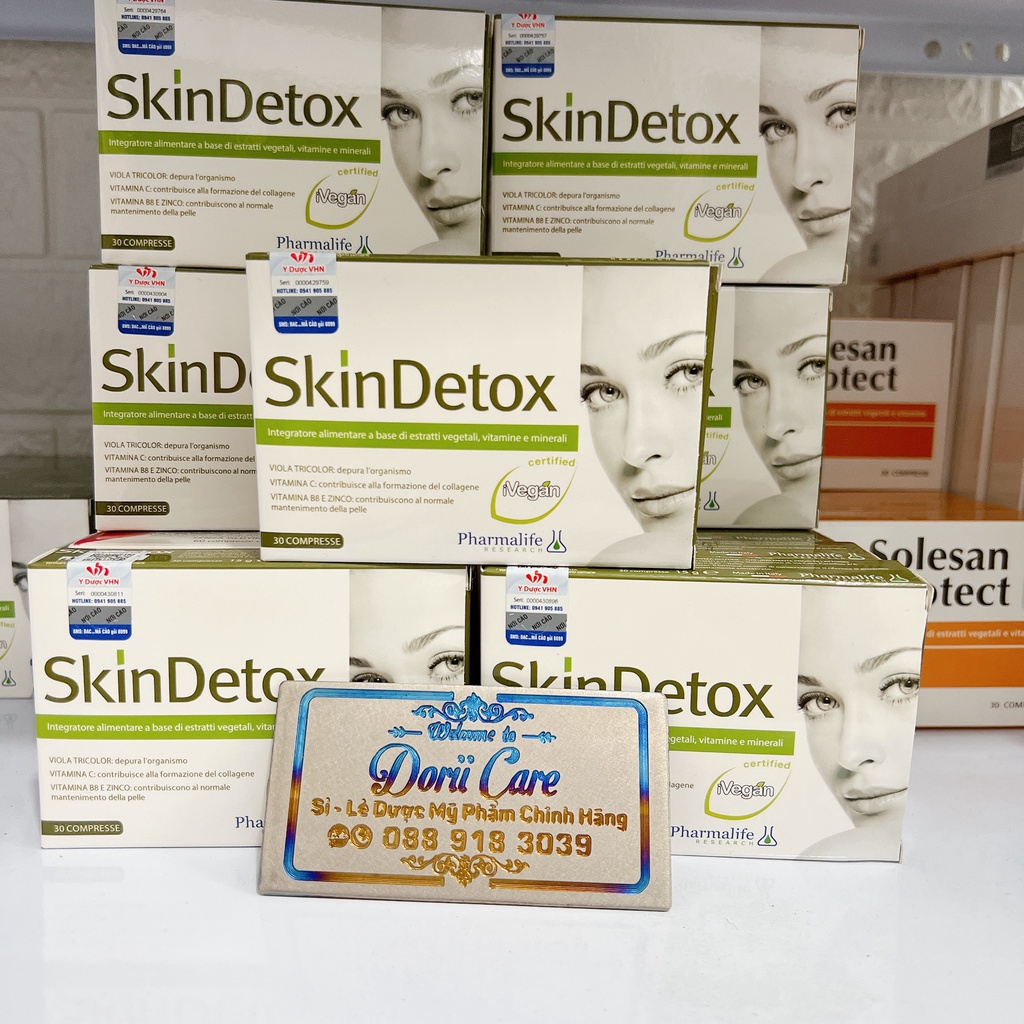 Pharmalife Viên Uống Thải Độc Và Ngăn Ngừa Mụn Skindetox