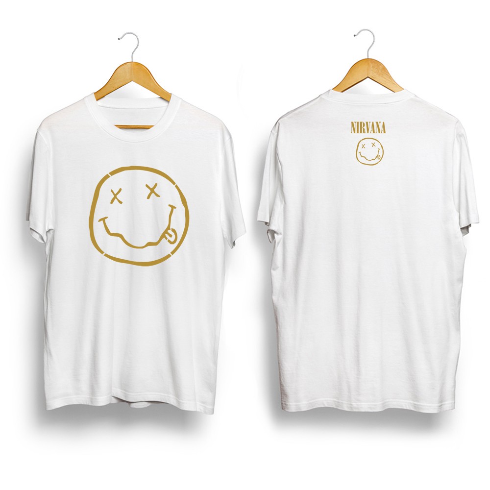 Áo phông T-Shirt Nirvana Kurt Cobain Dave Grohl cực chất độc đẹp giá rẻ