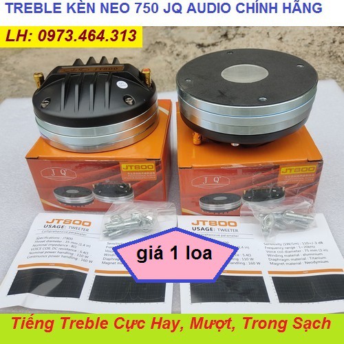 LOA NHẬP - TREBLE KÈN 750 NEO JQ AUDIO CHÍNH HÃNG GIÁ 1 CHIẾC