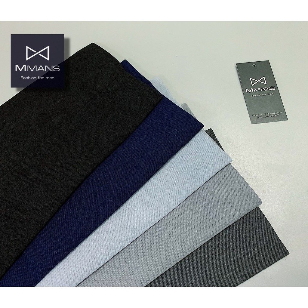 Quần âu nam chất lượng cao cấp màu ghi, xanh than và đen dáng body Hàn Quốc | BigBuy360 - bigbuy360.vn