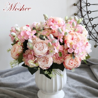 1 Bó Hoa Olive Giả Bằng Lụa Cho Cô Dâu